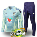 Agasalho de treino Brasil - Com patrocínios | PrimeFut
