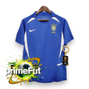 Camisa Seleção Brasileira Retrô 2002 Azul -  | PrimeFut