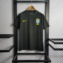 Camisa Seleção Brasil Comissão Técnica - Preta  | PrimeFut