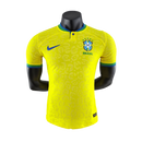 Camisa Brasil I 2022 - Amarela - - Masculino Jogador  | PrimeFut