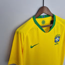 Camisa Seleção Brasileira Retrô 2008 Amarela  | PrimeFut