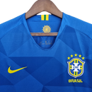 Camisa Seleção Brasileira Retrô 2018 Azul  | PrimeFut