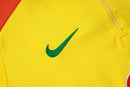 Conjunto Agasalho Brasil amarelo  | PrimeFut