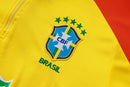 Conjunto Agasalho Brasil amarelo  | PrimeFut
