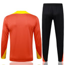 Conjunto Agasalho Brasil Laranja  | PrimeFut