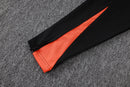 Conjunto Agasalho Brasil Preto/Laranja  | PrimeFut