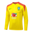 Conjunto Agasalho Brasil amarelo  | PrimeFut