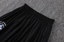 Conjunto Agasalho Brasil Preto/Laranja  | PrimeFut