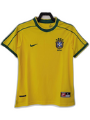 Camisa Brasil 1998 I Home - Versão Retrô  | PrimeFut