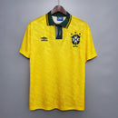 Camisa Seleção Brasileira Retrô 1991/1993 Amarela  | PrimeFut