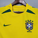 Camisa Seleção Brasileira Retrô 2002 Amarela  | PrimeFut