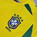 Camisa Seleção Brasileira Retrô 2002 Amarela  | PrimeFut