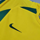 Camisa Seleção Brasileira Retrô 2002 Amarela  | PrimeFut