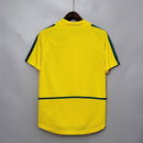 Camisa Seleção Brasileira Retrô 2002 Amarela  | PrimeFut