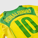 Camisa Brasil Reedição Total 90 - Ronaldinho